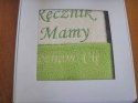 Ręcznik haftowany 50X100 2szt w pudełku DLA MAMY 9518