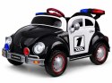 Autko na akumulator dla dziecka radiowóz garbus POLICJA bujanie PA0350