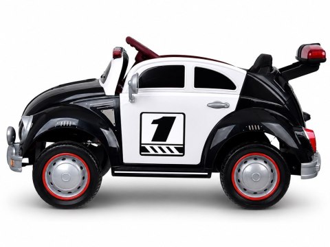 Autko na akumulator dla dziecka radiowóz garbus POLICJA bujanie PA0350