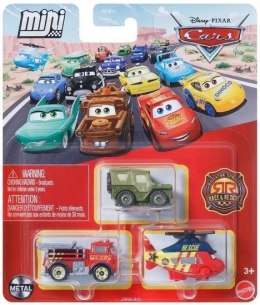 Cars mikroautka 3szt