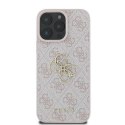 GUESS futerał do IPHONE 16 Pro Max GUHCP16X4GMGPI (4G PU Big Logo) różowy