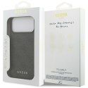 GUESS futerał do IPHONE 17 Pro Max GUHCP17XG4GFGR (PU 4G Classic) brązowy