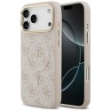 GUESS futerał do IPHONE 17 Pro Max kompatybilny z MagSafe GUHMP17XP4MSEGCP (PU 4G W/ Classic) różowy