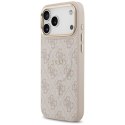 GUESS futerał do IPHONE 17 Pro Max kompatybilny z MagSafe GUHMP17XP4MSEGCP (PU 4G W/ Classic) różowy