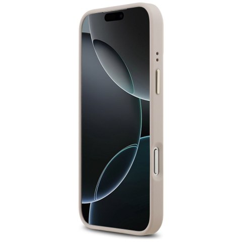 GUESS futerał do IPHONE 17 Pro Max kompatybilny z MagSafe GUHMP17XP4MSEGCP (PU 4G W/ Classic) różowy