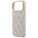 GUESS futerał do IPHONE 17 Pro Max kompatybilny z MagSafe GUHMP17XP4MSEGCP (PU 4G W/ Classic) różowy