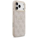 GUESS futerał do IPHONE 17 Pro Max kompatybilny z MagSafe GUHMP17XP4MSEGCP (PU 4G W/ Classic) różowy