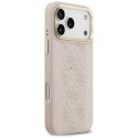 GUESS futerał do IPHONE 17 Pro Max kompatybilny z MagSafe GUHMP17XPG4SEMCP (PU W/ 4G Stripe) różowy