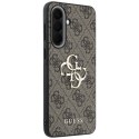 GUESS futerał do SAMSUNG Galaxy A37 GUHCSA374GMGBR (4G Big Metal Logo) brązowy
