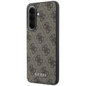 GUESS futerał do SAMSUNG Galaxy A37 GUHCSA37GF4GBR (PU 4G Classic Logo with Charm) brązowy