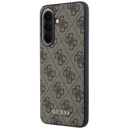 GUESS futerał do SAMSUNG Galaxy A37 GUHCSA37GF4GBR (PU 4G Classic Logo with Charm) brązowy