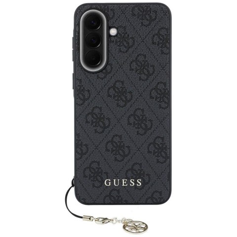 GUESS futerał do SAMSUNG Galaxy A37 GUHCSA37GF4GGR (PU 4G Classic Logo with Charm) czarny