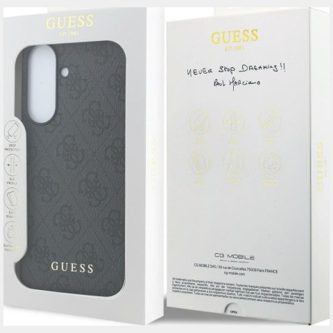 GUESS futerał do SAMSUNG Galaxy A57 GUHCSA37G4GFGR (PU 4G Classic) czarny