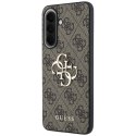 GUESS futerał do SAMSUNG Galaxy A57 GUHCSA574GMGBR (4G Big Metal Logo) brązowy