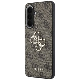 GUESS futerał do SAMSUNG Galaxy A57 GUHCSA574GMGBR (4G Big Metal Logo) brązowy