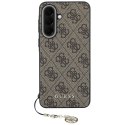 GUESS futerał do SAMSUNG Galaxy A57 GUHCSA57GF4GBR (PU 4G Classic Logo with Charm) brązowy