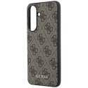 GUESS futerał do SAMSUNG Galaxy A57 GUHCSA57GF4GBR (PU 4G Classic Logo with Charm) brązowy