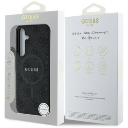 GUESS futerał do SAMSUNG S25 GUHMS25SG4GFRK (Magnetic PU 4G Ring Classic Logo) czarny