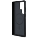 GUESS futerał do SAMSUNG S25 Ultra GUHMS25LG4GFRW (Magnetic PU 4G Ring Classic Logo) brązowy