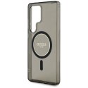 GUESS futerał do SAMSUNG S25 Ultra GUHMS25LHFGEREK (Magnetic IML Glitter Circle) czarny