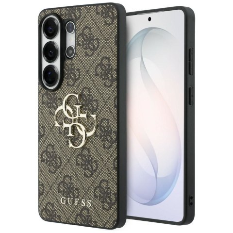 GUESS futerał do SAMSUNG S26 Ultra GUHCS26L4GMGBR (4G Big Metal Logo) brązowy