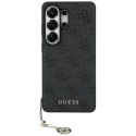 GUESS futerał do SAMSUNG S26 Ultra GUHMS26LGF4GGR (PU 4G Classic Logo with Charm) czarny