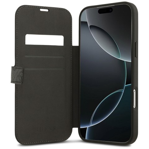 GUESS kabura do IPHONE 17 Pro Max GUBKP17X4GMGGR (PU 4G Metal Logo) czarna