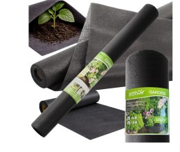 Gruba agrowłóknina czarna 50g 1x10m otulina antychwastowa mata ściółkująca 27929_10