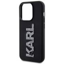 KARL LAGERFELD futerał do IPHONE 15 Pro Max KLHCP15X3DMBKCK (3D Logo Glitter) czarny