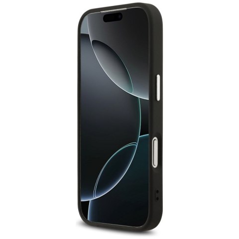 KARL LAGERFELD futerał do IPHONE 17 Pro Max kompatybilny z MagSafe KLHMP17XPSMLRKLK (PU Karl Pin) czarny