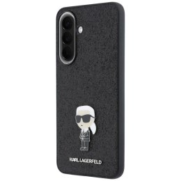 KARL LAGERFELD futerał do SAMSUNG A37 KLHCSA37GKNPSK (Fixed Glitter Ikonik Logo Metal Pin) czarny