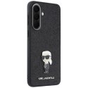 KARL LAGERFELD futerał do SAMSUNG A37 KLHCSA37GKNPSK (Fixed Glitter Ikonik Logo Metal Pin) czarny