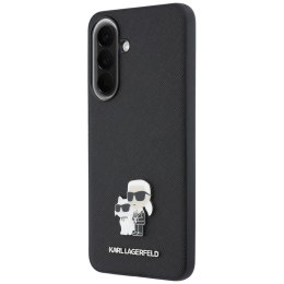 KARL LAGERFELD futerał do SAMSUNG A37 KLHCSA37PSAKCMPK (Saffiano W/ K&C Metal Logo) czarny