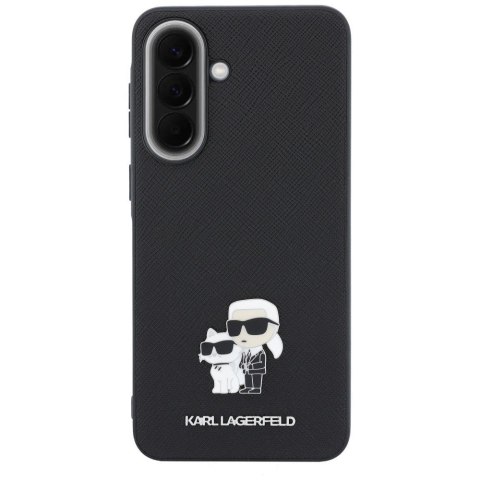 KARL LAGERFELD futerał do SAMSUNG A37 KLHCSA37PSAKCMPK (Saffiano W/ K&C Metal Logo) czarny