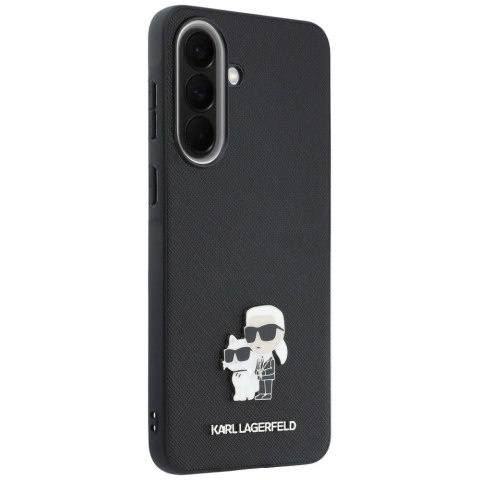 KARL LAGERFELD futerał do SAMSUNG A37 KLHCSA37PSAKCMPK (Saffiano W/ K&C Metal Logo) czarny