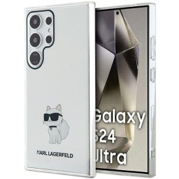 KARL LAGERFELD futerał do SAMSUNG S24 Ultra KLHCS24LHNCHTCT (IML NFT CHOUPETTE) transparentny