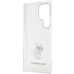 KARL LAGERFELD futerał do SAMSUNG S24 Ultra KLHCS24LHNCHTCT (IML NFT CHOUPETTE) transparentny