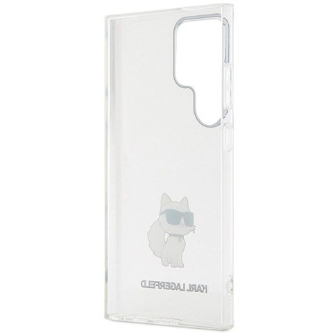 KARL LAGERFELD futerał do SAMSUNG S24 Ultra KLHCS24LHNCHTCT (IML NFT CHOUPETTE) transparentny