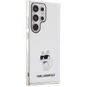 KARL LAGERFELD futerał do SAMSUNG S24 Ultra KLHCS24LHNCHTCT (IML NFT CHOUPETTE) transparentny