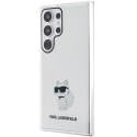 KARL LAGERFELD futerał do SAMSUNG S24 Ultra KLHCS24LHNCHTCT (IML NFT CHOUPETTE) transparentny