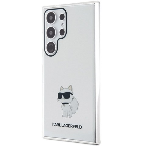 KARL LAGERFELD futerał do SAMSUNG S24 Ultra KLHCS24LHNCHTCT (IML NFT CHOUPETTE) transparentny