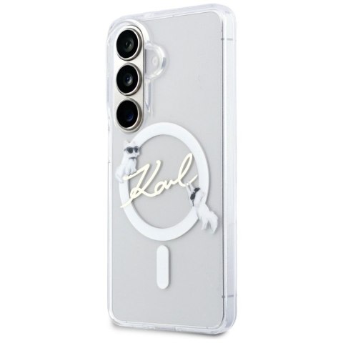 KARL LAGERFELD futerał do SAMSUNG S26 KLHMS26S5HKSCAH (Magnetic IML KC Script) transparentny