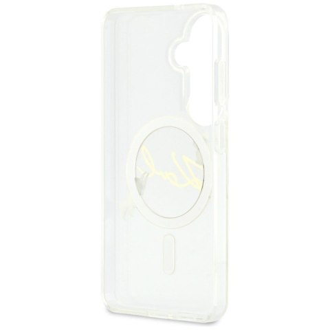 KARL LAGERFELD futerał do SAMSUNG S26 KLHMS26S5HKSCAH (Magnetic IML KC Script) transparentny
