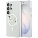 KARL LAGERFELD futerał do SAMSUNG S26 Ultra KLHMS26L5HKSCAH (Magnetic IML KC Script) transparentny