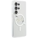 KARL LAGERFELD futerał do SAMSUNG S26 Ultra KLHMS26L5HKSCAH (Magnetic IML KC Script) transparentny