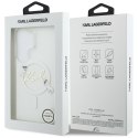 KARL LAGERFELD futerał do SAMSUNG S26 Ultra KLHMS26L5HKSCAH (Magnetic IML KC Script) transparentny