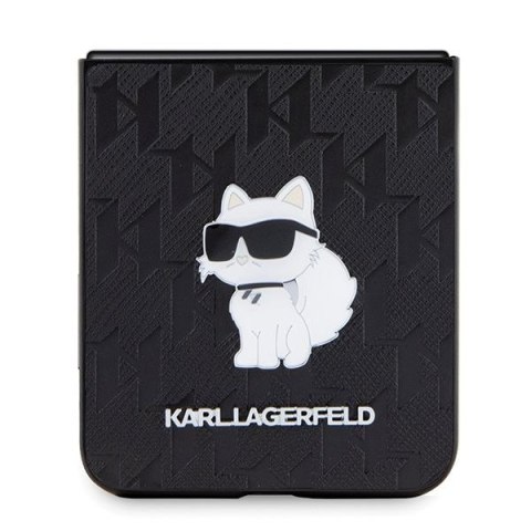 KARL LAGERFELD futerał do SAMSUNG Z FLIP 5 KLHCZF5SAPCHNPK (Saffiano Mono Choupette PIN) czarny