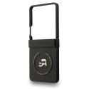 KARL LAGERFELD futerał do SAMSUNG Z FLIP7 kompatybilny z MagSafe KLHMZF7PSMLRKCK (PU K&C PINS) czarny
