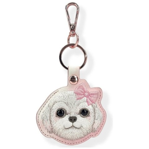 NIMMY etui na lokalizator / brelok BIG EYED PET 2.0 Dog różowy