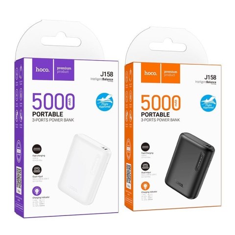 Powerbank Hoco 5000 mAh 2A J158 czarny